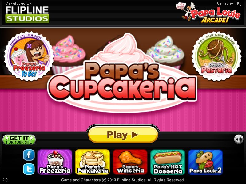 Papa's Cupcakeria