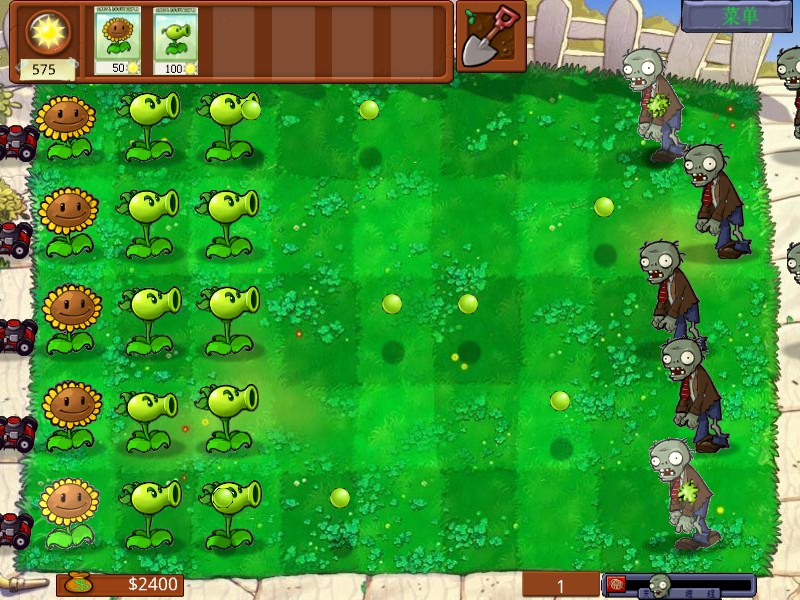 Plants vs Zombie Chinese